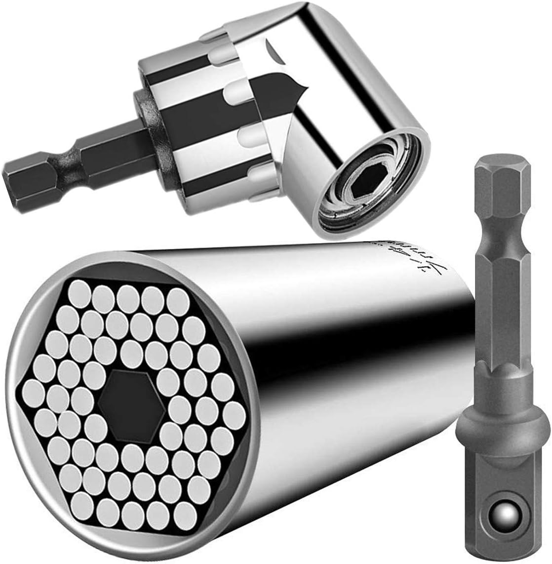 RongY Universal Socket Right Angle Drill Set (7mm-19mm)