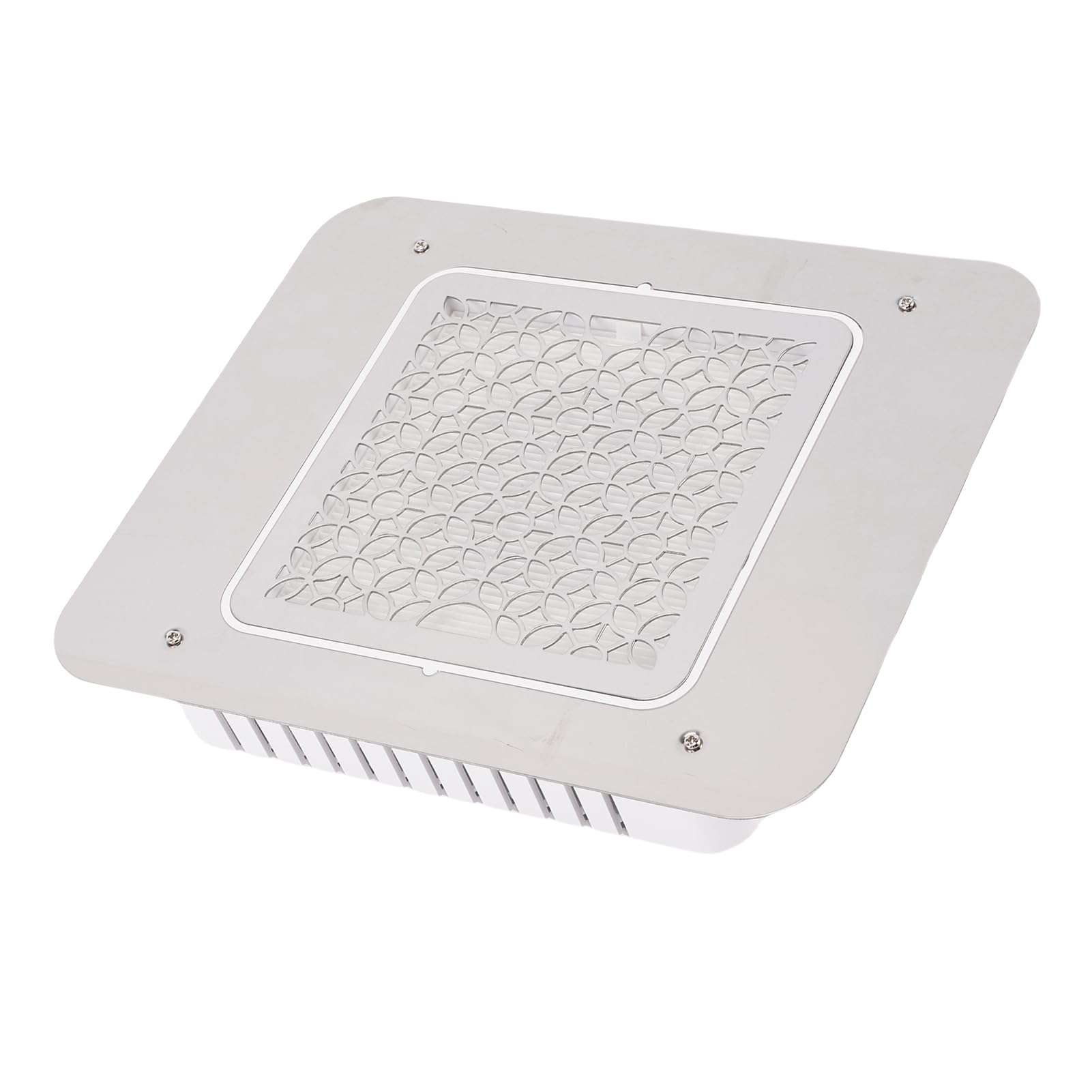 ZJchao Potente Colector de Polvo de Uñas de 80 W, 3500 RPM, Aspirador de Uñas de Escritorio Integrado, Extractor de Polvo Integrado sin Escobillas para Salones de Uñas y Uso Doméstico, (Enchufe de