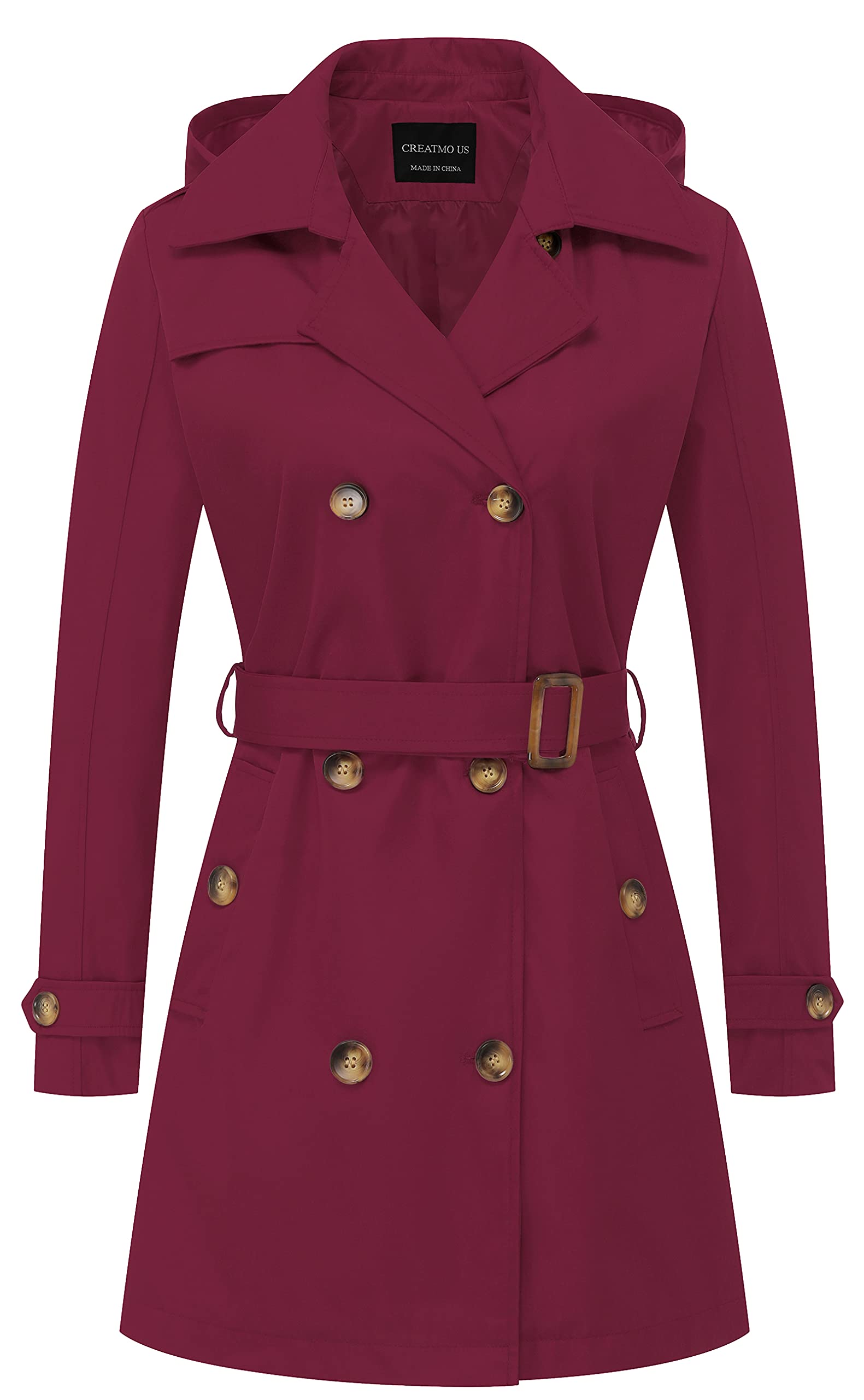 CREATMO US Damen Windbreaker Windbreaker