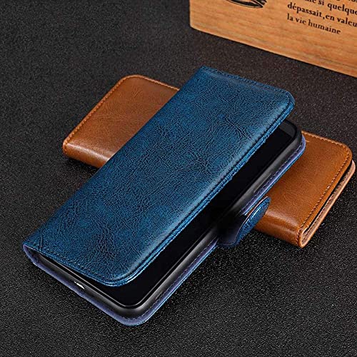 Étui portefeuille cuir iPhone 11 Pro Max marron anti-rayures - 5