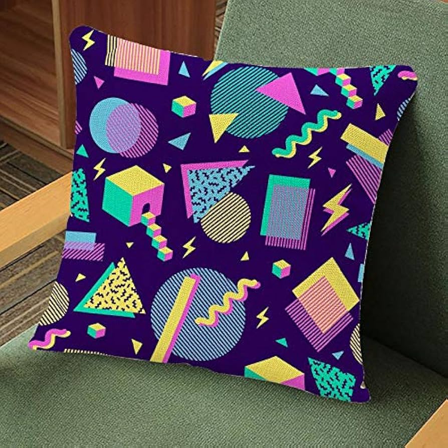 Amazon.co.jp: YGGQF 装飾用クッションカバー ブルー マルチカラー Amazon.co.jp: YGGQF 装飾用クッションカバー ブルー マルチカラー