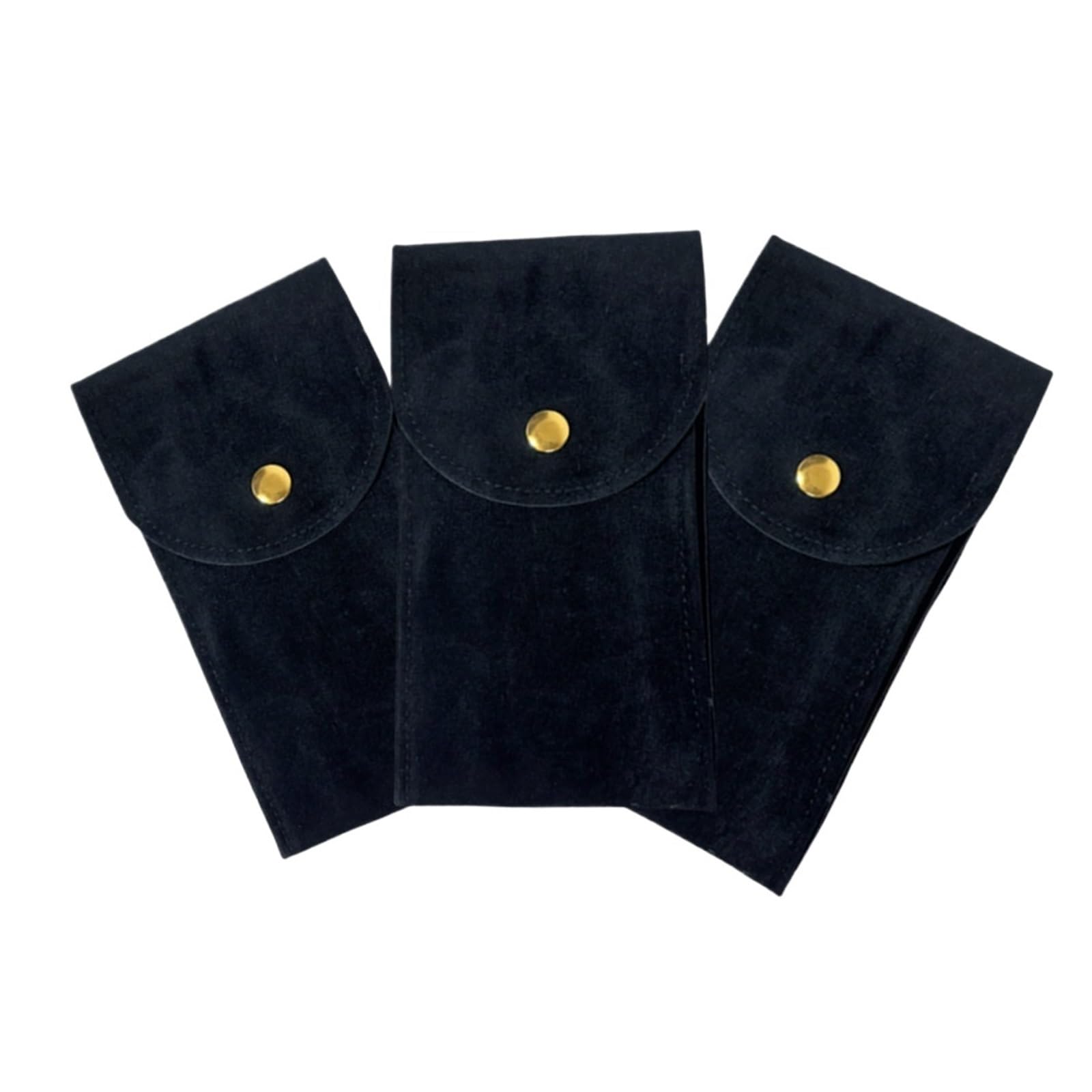 Xi Yu 1/3pcs Multi-color Flannelette Watch Travel Pouch