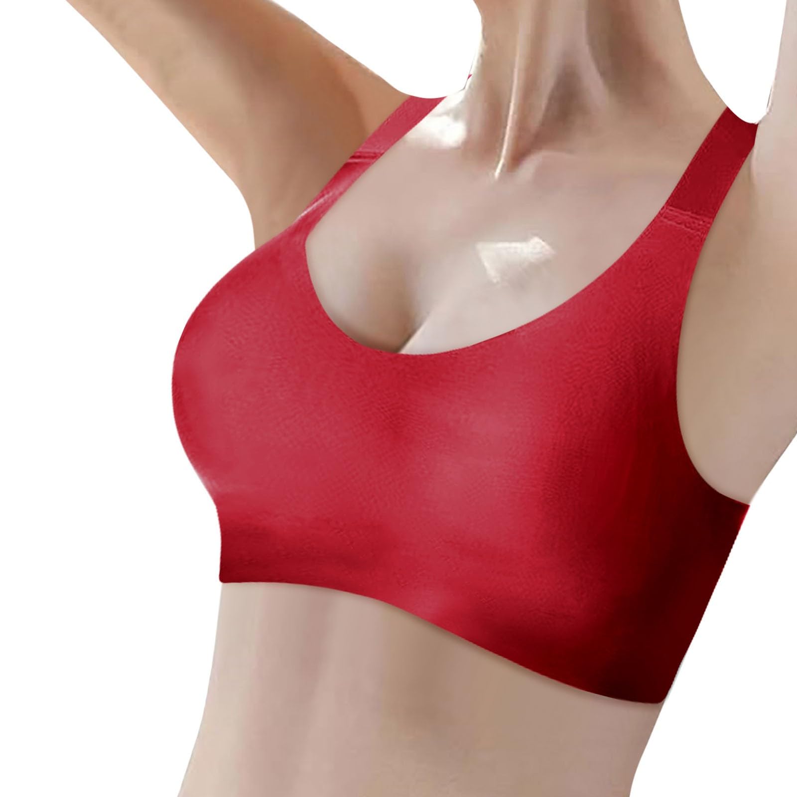 Soft Wireless Bras for Women Full Coverage Seamless Comfort Supportive Bralette Everyday Wear Tshirt Bra Lightly