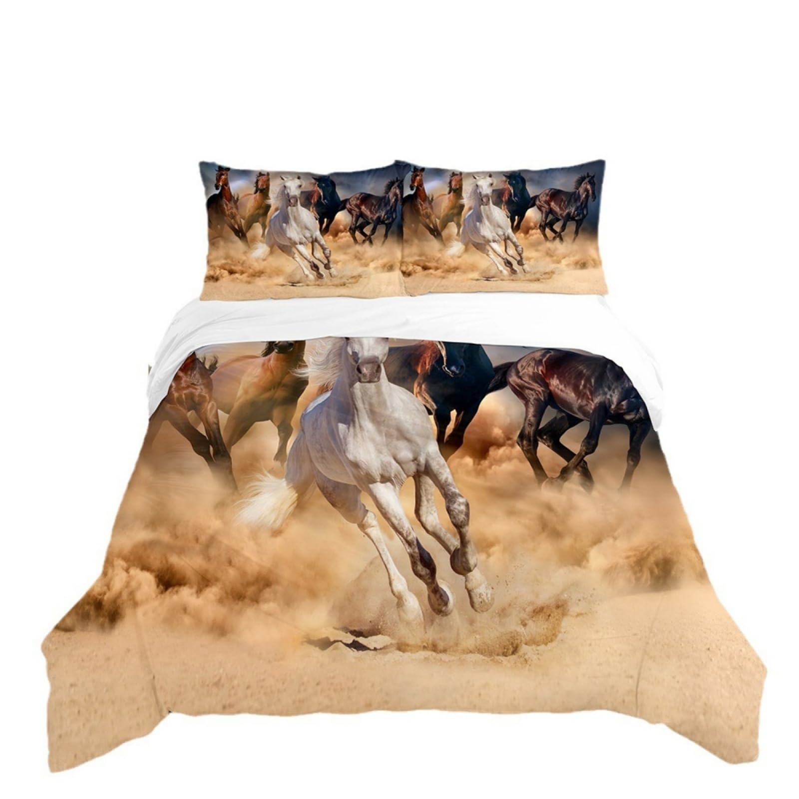Super King Size Duvet Cover Sets Animal Horse Super King Duvet Set