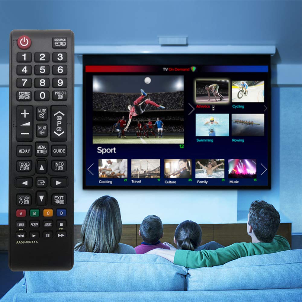 Nuovo AA59-00741A Telecomando Sostitutivo per Samsung Smart TV LCD LED HDTV per Telecomando Samsung AA59-00741A BN59-01175N AA59-00786A AA59-00602A BN59-01247A
