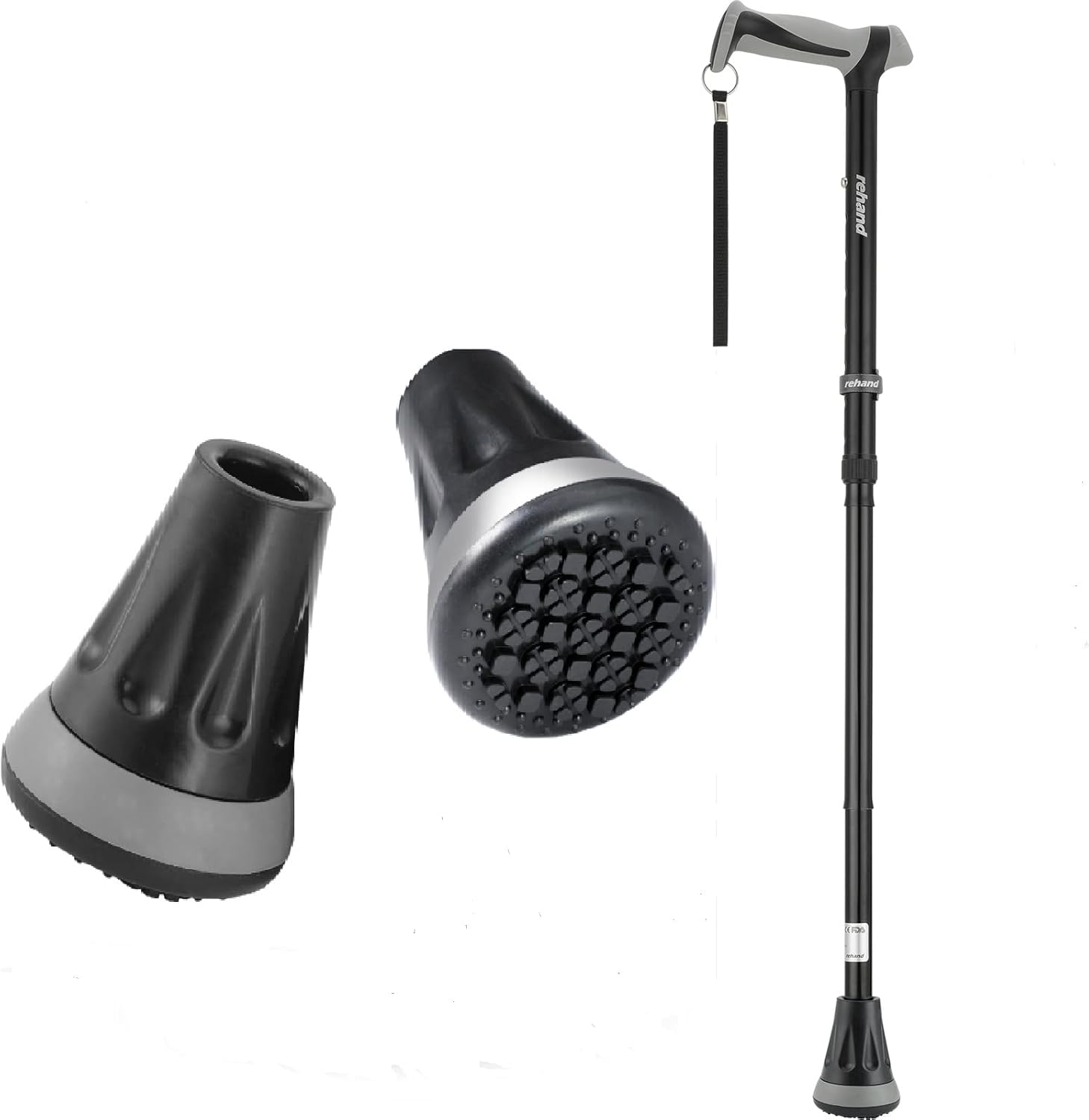 Rehand All Terrain Walking Cane, Foldable Walking Sticks