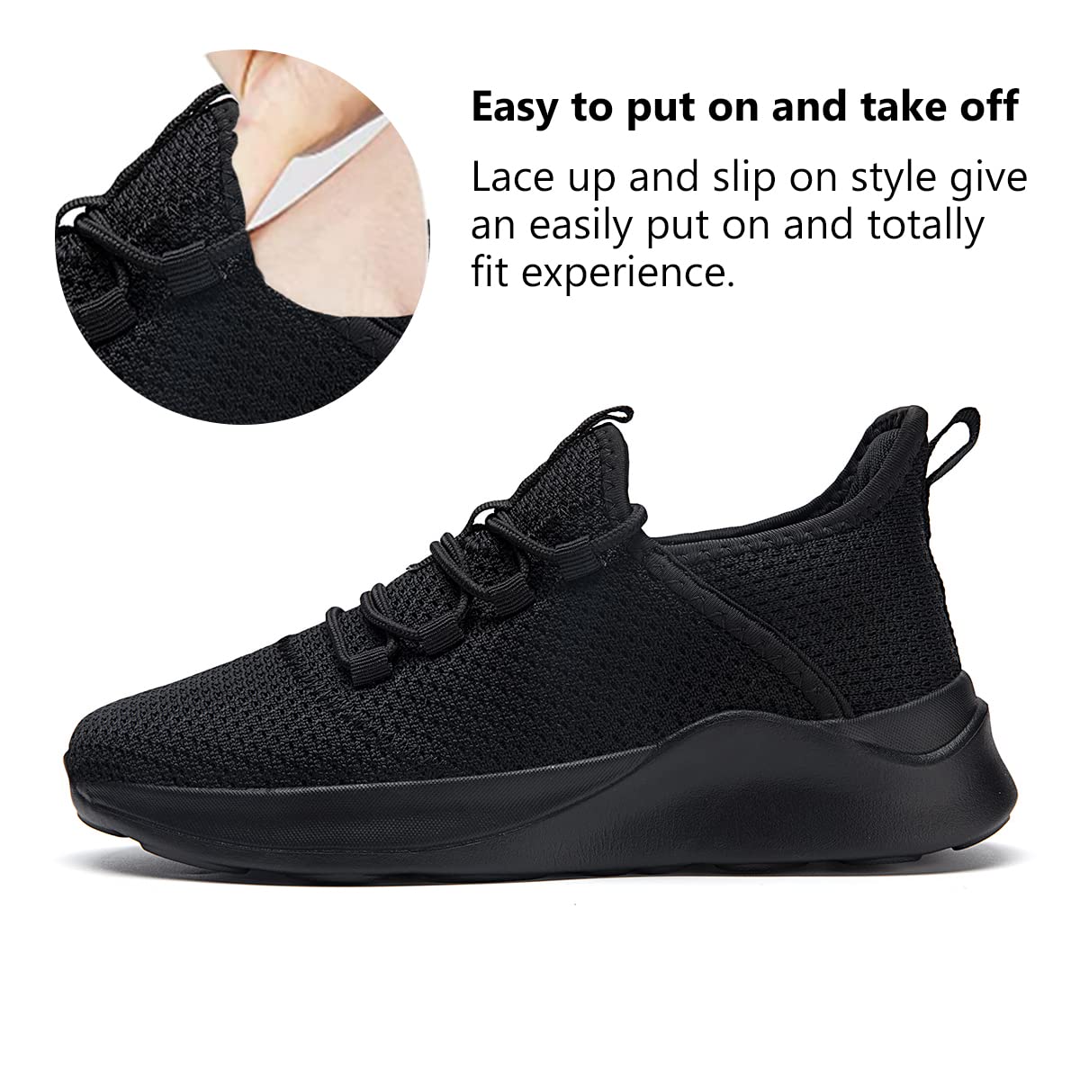 WYGRQBN Tenis deportivos para mujer, para correr, caminar, a la moda, con cordones, transpirables, para gimnasio, entrenamiento, trotar, casual