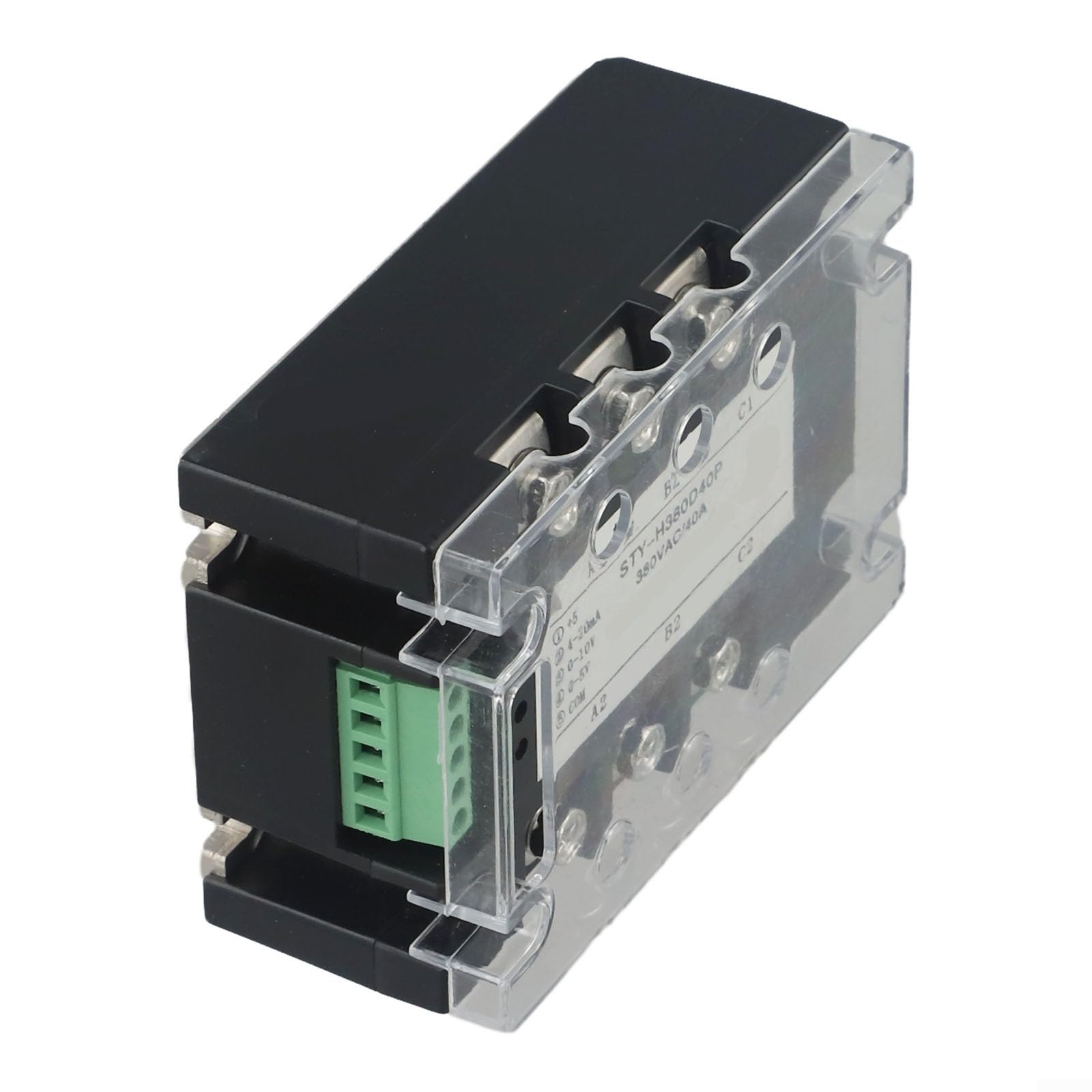 Dreiphasen-Wechselstrom-Spannungsregler-Modul, Spannungsregler, Thyristor, 380 V, 40 A-150 A, geeignet für Verpackungsmaschinen, Textilmaschinen (40 A)