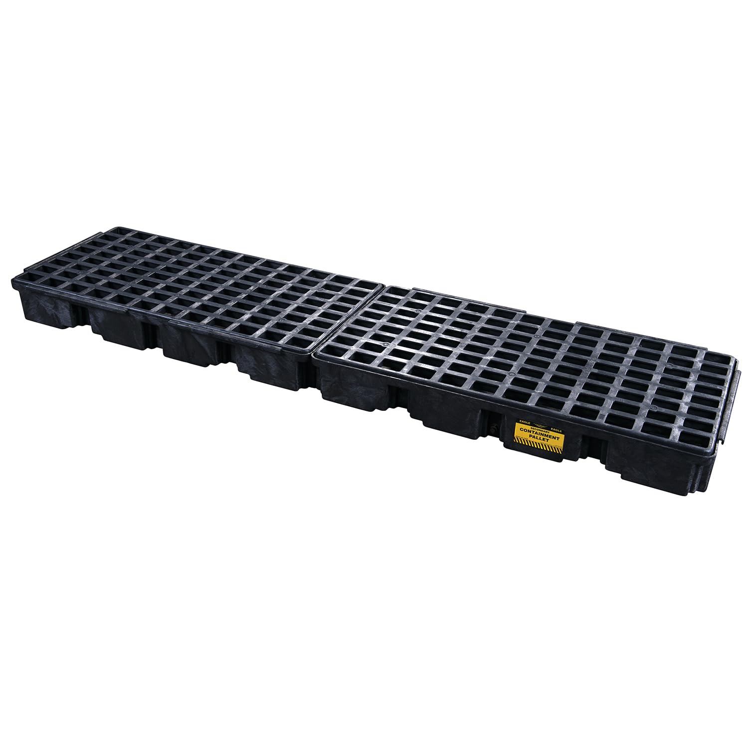 Eagle 2 Drum Spill Containment Pallet with Drain, Forklift Pockets, Yellow — Amazon image 19