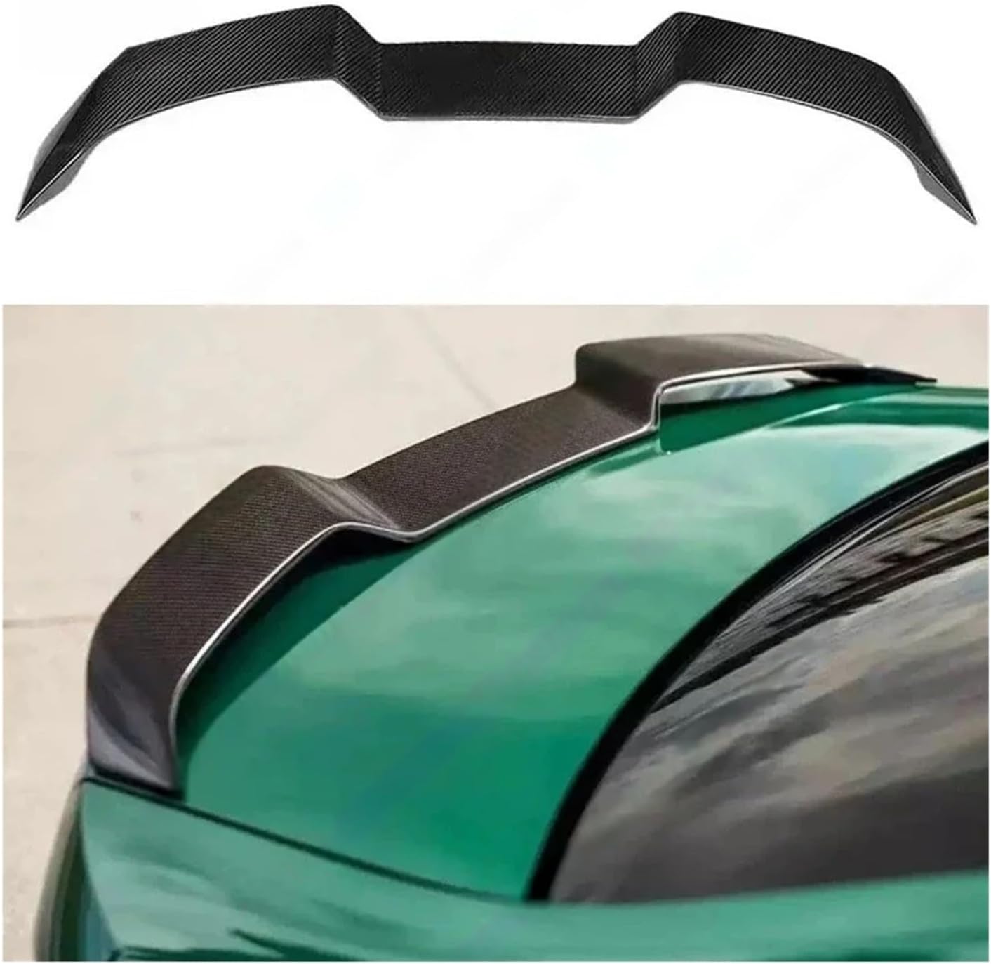 Compatible For BMW M3 M4 G80 G82 2021+ Carbon Fiber Spoiler Rear Wing Auto Racing Car Styling Tail Lip Wing Body Kit V-style