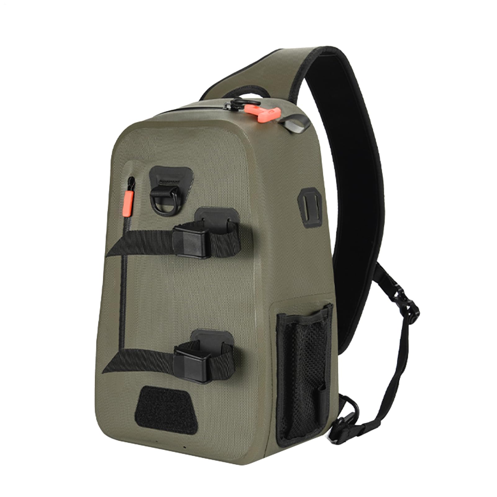 Angreifer Tackle Bag, Fliegenfischer Wasserdichtes Fischerei -Tackle - | 9,5L Small Jig-Tool-, Leichtes Freizeitpaket, multifunktionaler Tagespack für Outdoor Sport