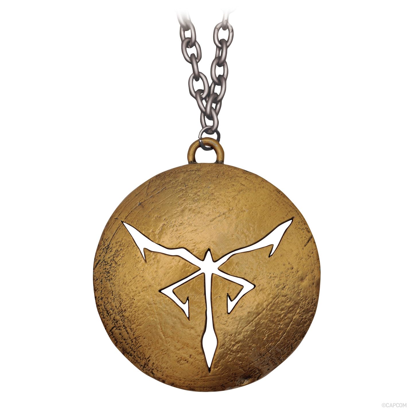 FaNaTtik Resident Evil 4 Bitores Mendez - Medallón de metal coleccionable en cadena