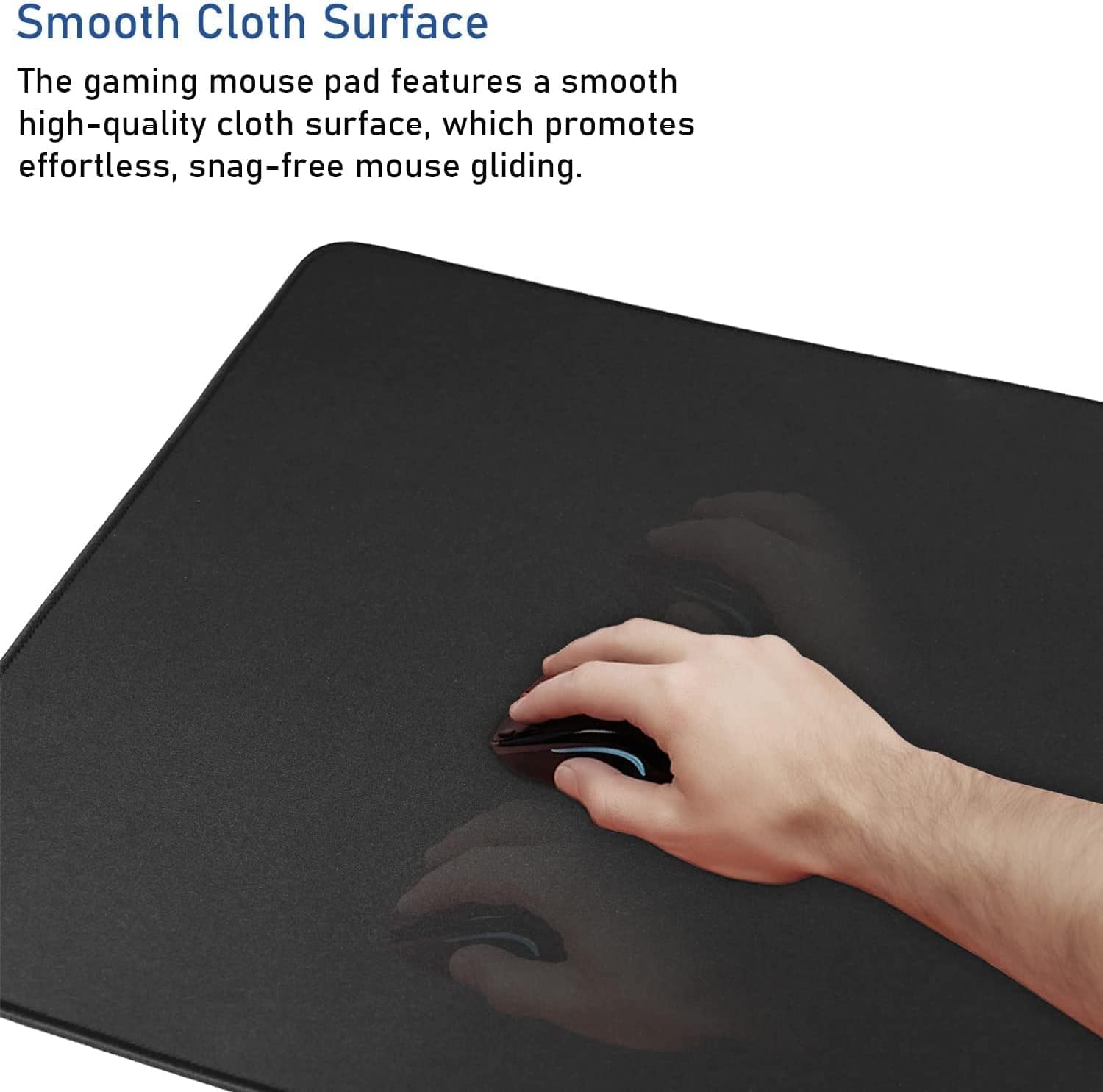 Amazon.com: Large Extended Gaming Mouse Pad with Stitched Edges