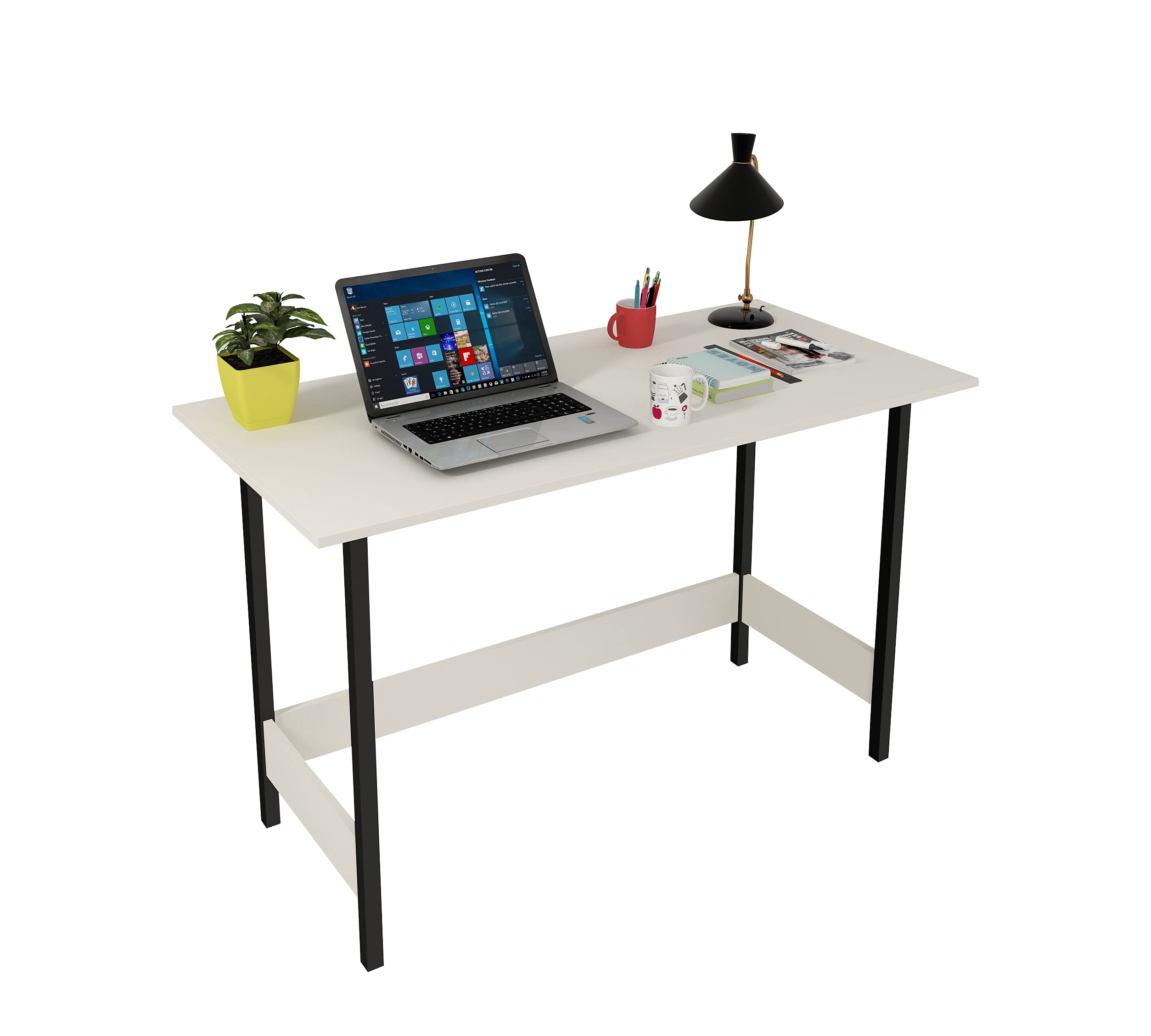 Buy BLUEWUD Gustowe Engineered Wood Study & Computer Table, Office Desk