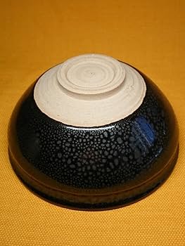 【美品】茶碗 油滴天目 陶器 茶道 置物 インテリア 工芸品 美術品 A1597 Amazon.co.jp: 茶碗 油滴天目 陶器 茶道 置物 インテリア 工芸品