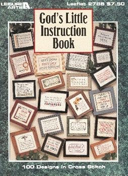 Paperback Gods Little Instruction Book - Leaflet 2786 (100 Designs In Cross Stitch) Book