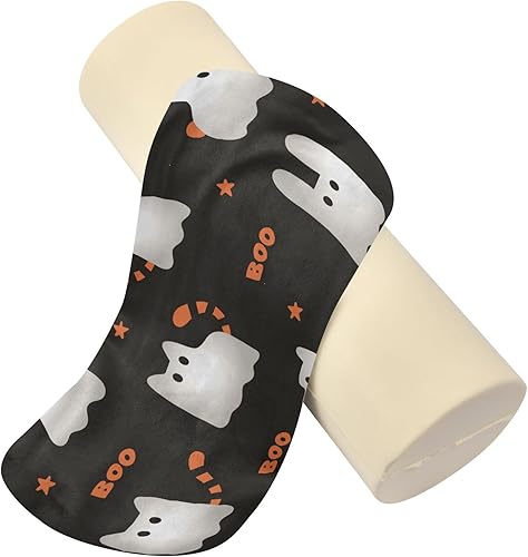 Miniatura 4 de Cute Cartoon Animals Round Bolster Pillow Neck Roll Pillow 17 Round Pillow Insert for Cervical Support Cylinder Cervical Pillow