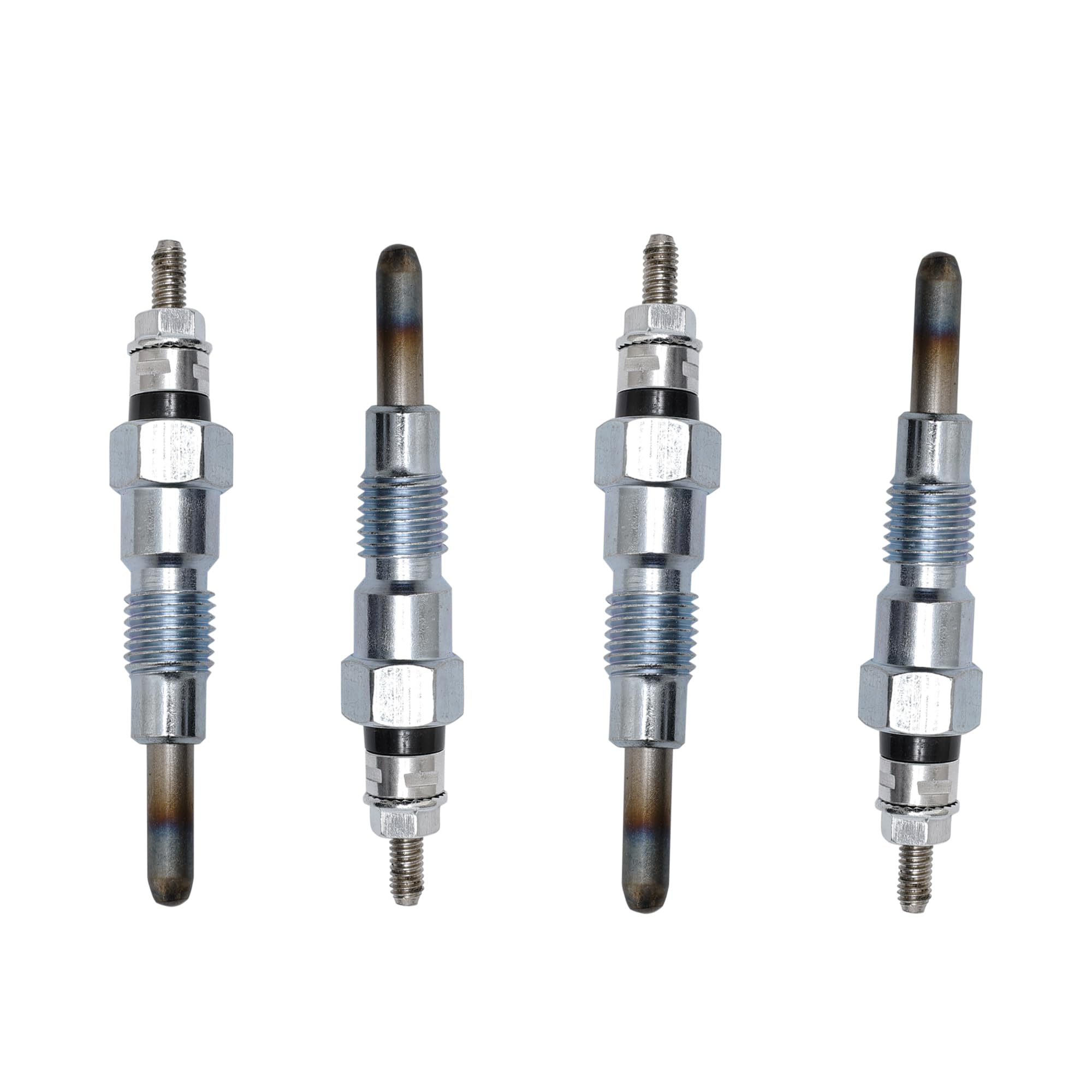 M811937 MIU802457 Lot de 4 bougies de préchauffage pour John Deere X495 X595 X740 X744 X748 X749 X750 X754 X758 1435, 1023E 1025R 1026R 20255 R 2026 R 855D, convient pour moteur Yanmar