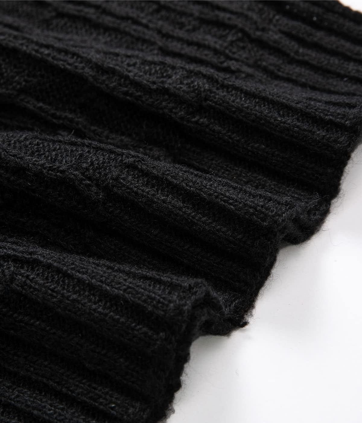 Villand 3 in 1 Womens Wool Hat Gloves & Scarf Winter Set, 3 Piece Cable Knitted Beanie Hat for Women with Gift Box - Image 6