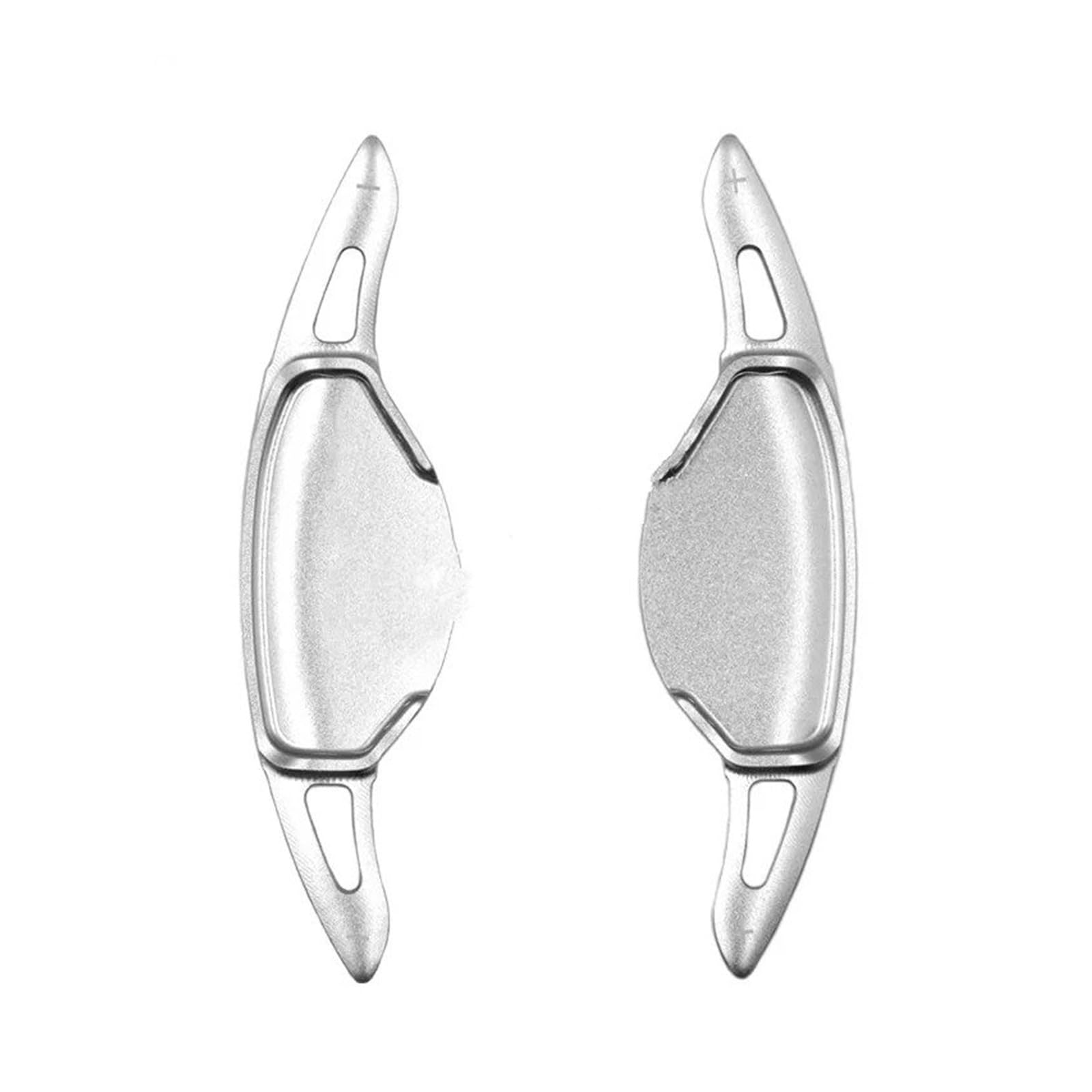 Xxiucj Car Paddle Shifter Extensions for Nissan for Teana 2019 Car Steering Wheel Shifter Paddle(Silver)
