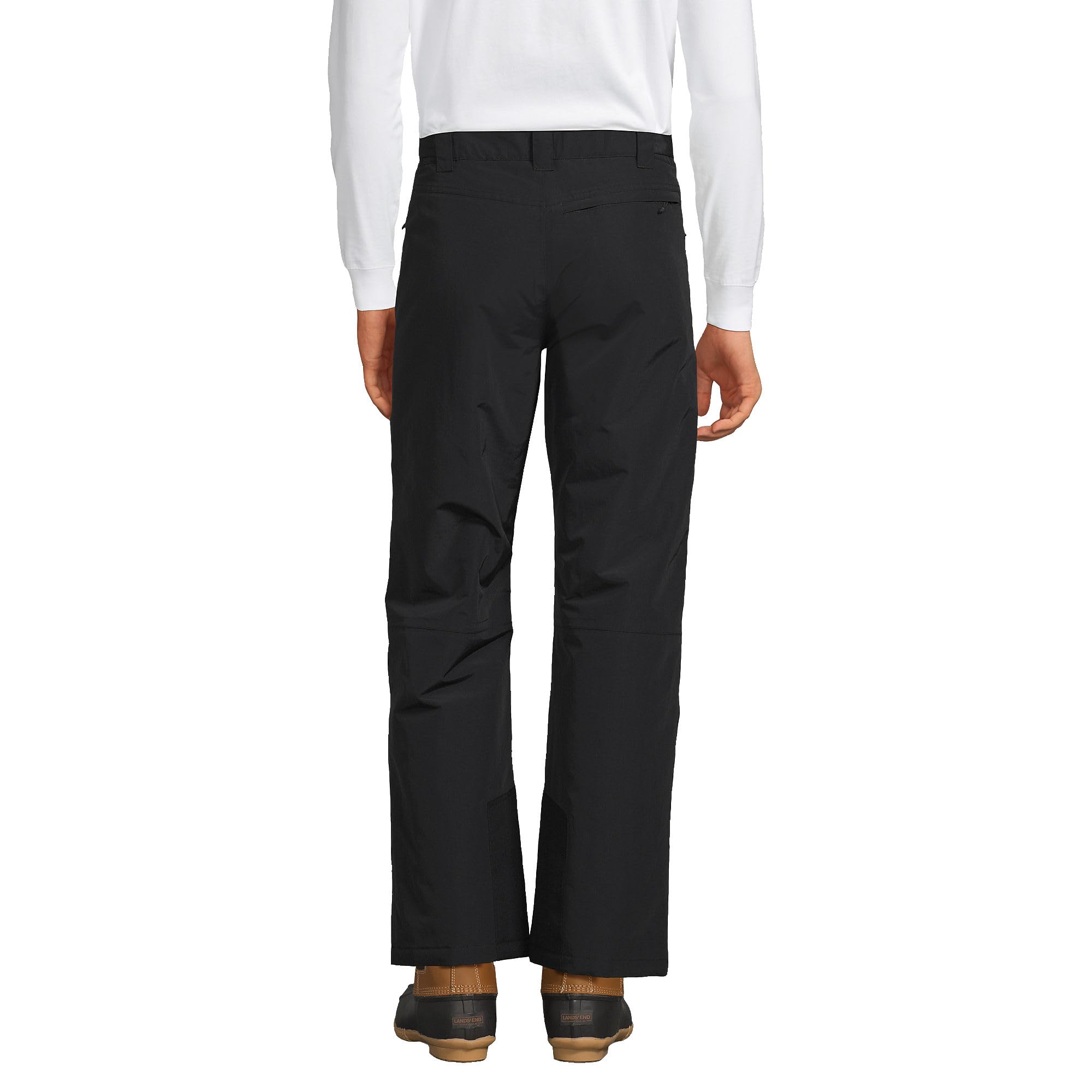 Lands' End Mens Squall Insulated Pant Black Tall XX-Large