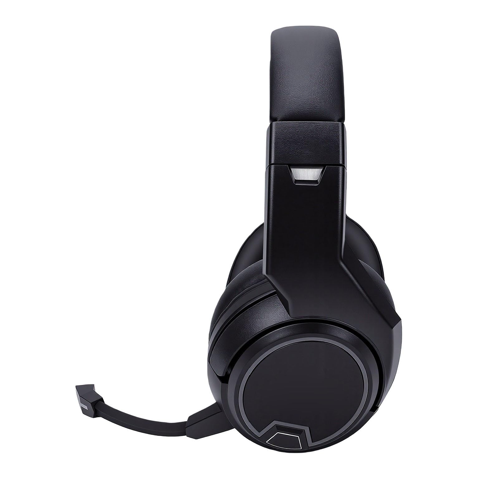 Fabater Kabelloses Gaming-Headset, HiFi Surround,2,4 GHz Bluetooth (Black)