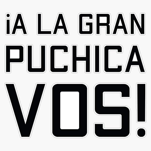 Pegatina de vinilo impermeable para parachoques de El Salvador Puchica Pupusas Salvadoran Food Salvi Guanaco VOS!