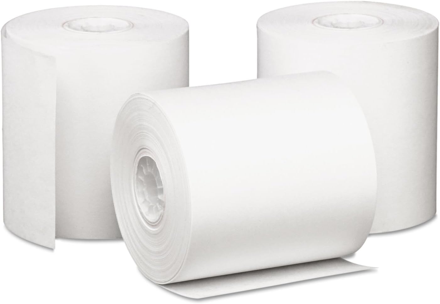 Impact Bond Paper Rolls, 3 X 85 Ft, White, 50/Carton