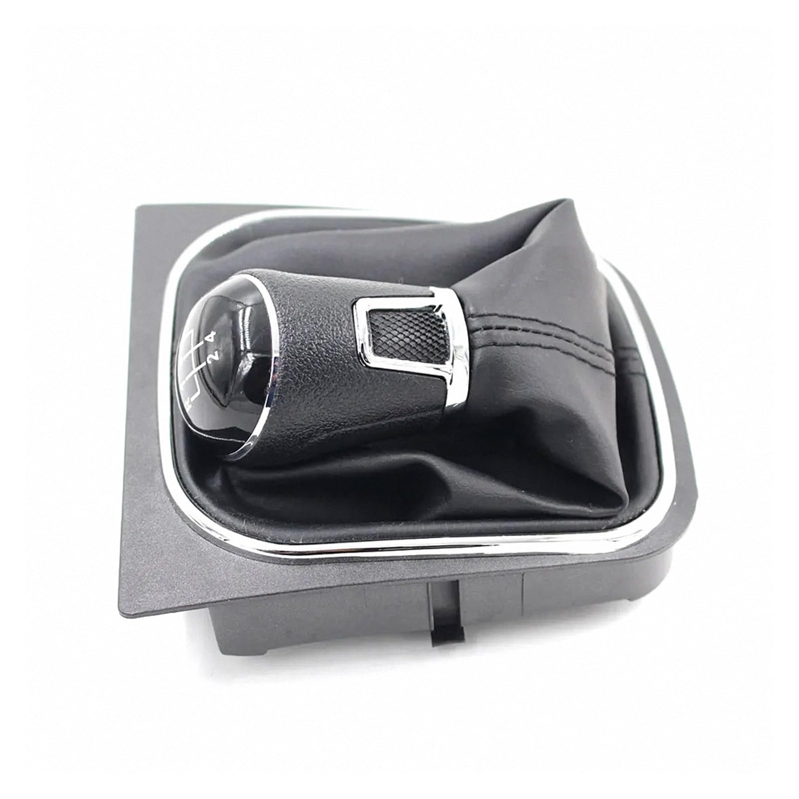Lozopmtmld 5 Speed Black Thread Gear Shifter Knob For Vw For Golf 5 6 Mk5 For Gti Upgrade