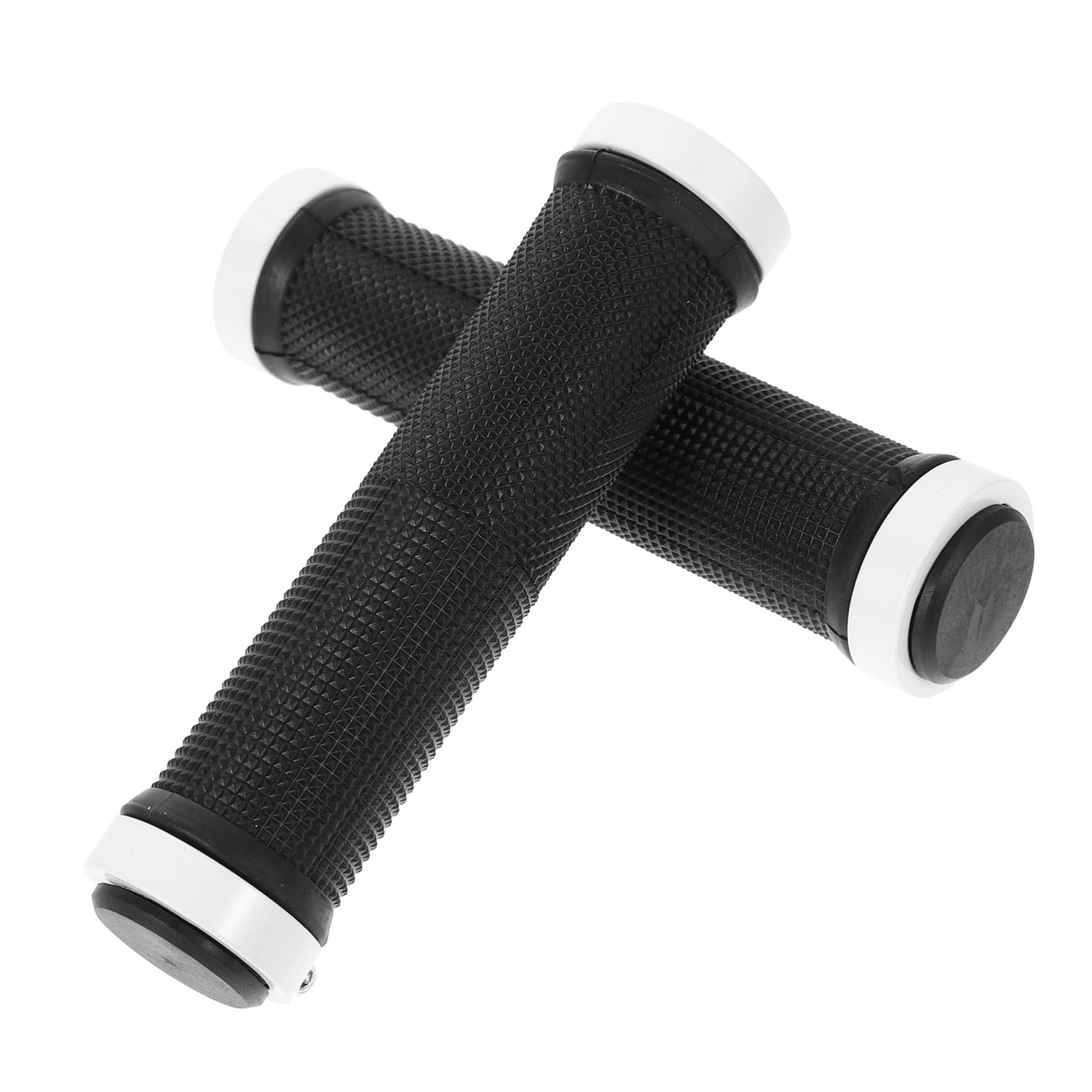 ibasenice Poignées De Guidon Vélo Antidérapantes Caoutchouc pour Vélos De Montagne Installation Facile Ergonomiques Et Durables Protection Optimale La Fatigue