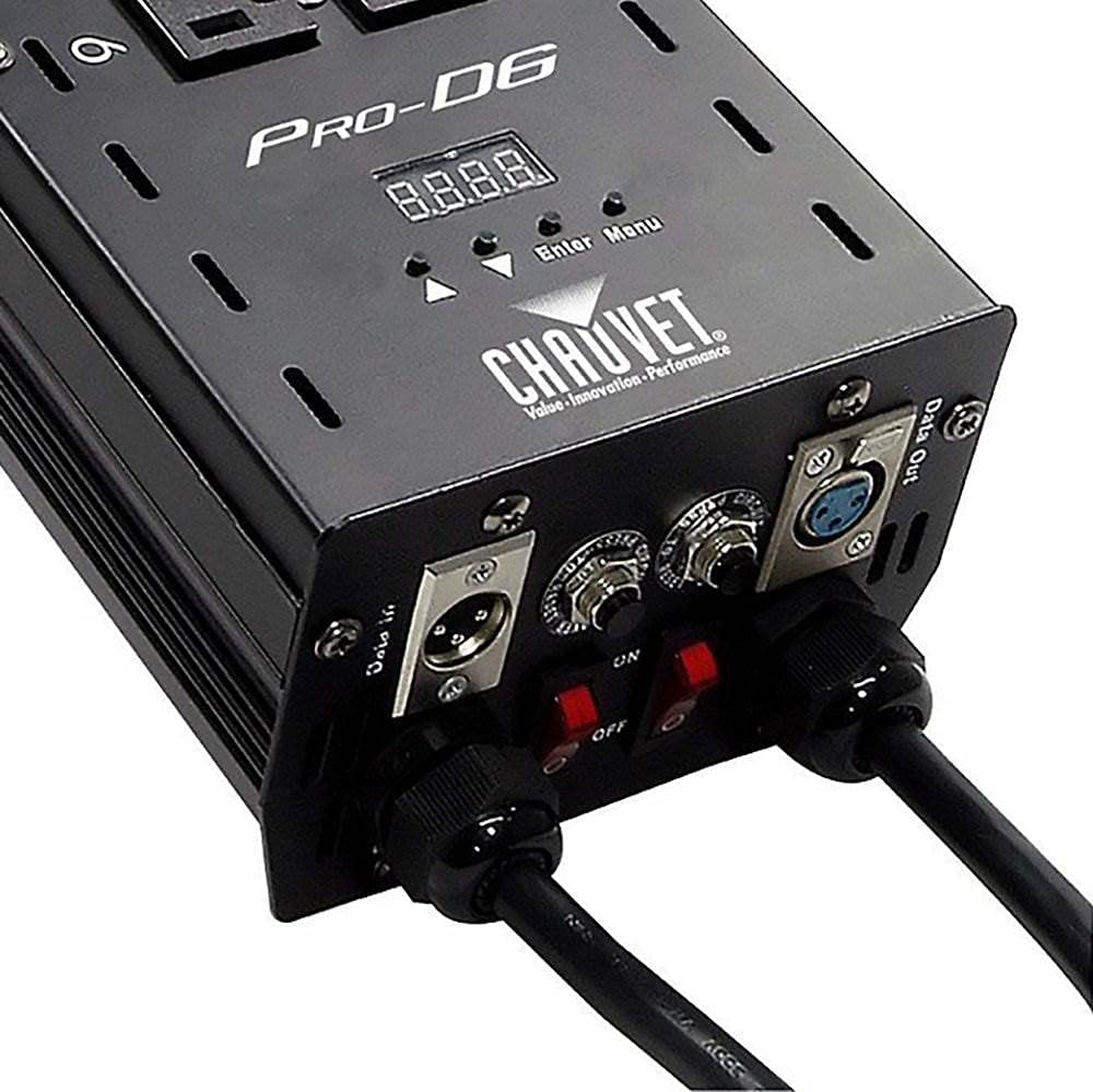 Amazon.com: CHAUVET DJ Pro-D6 DMX-512 Dimmer/Switch Pack (6