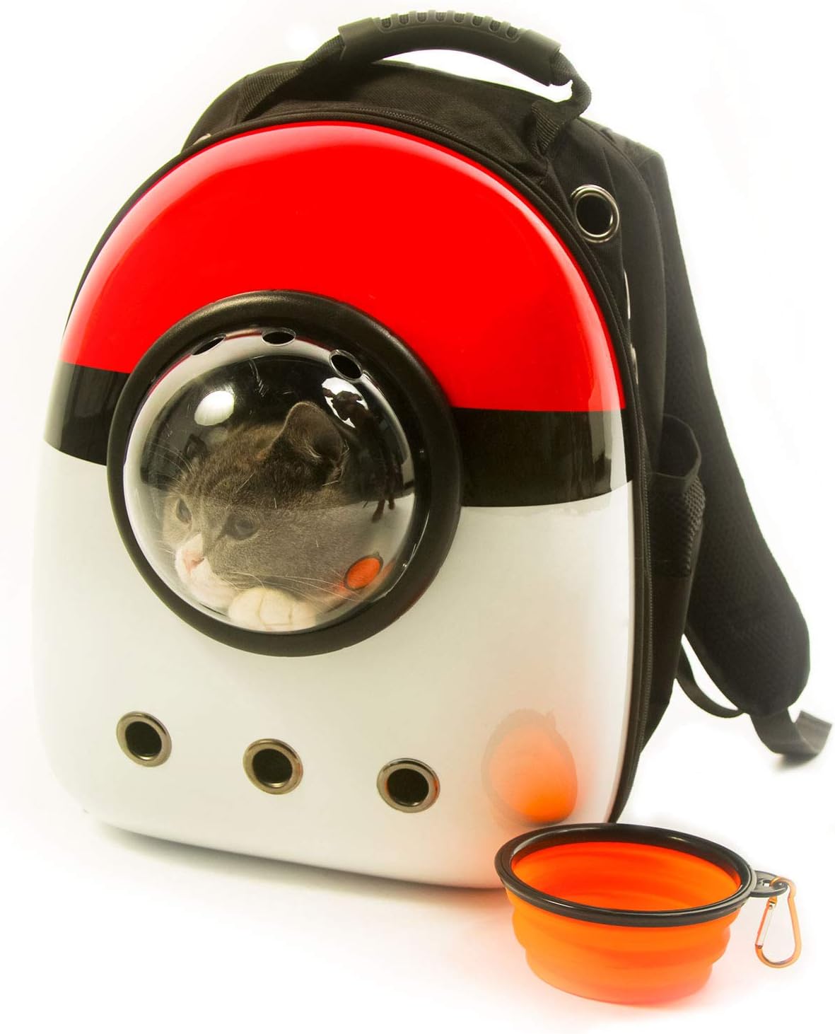 Scurrty Xpect Cat Carrier Bubble Backpack Small Dog Space Capsule Knapsack Pet Travel Bag Waterproof Breathable