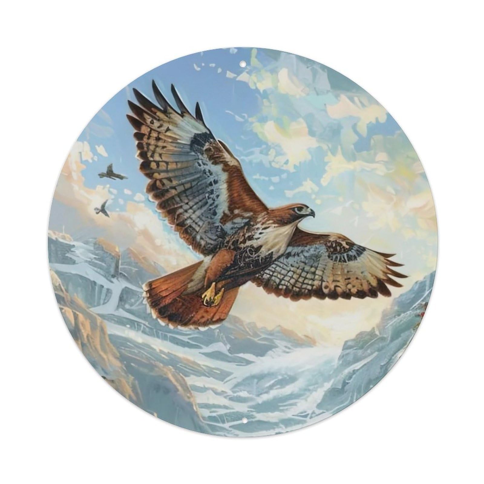 Animal Eagles in The Sky Metal Tin Sign