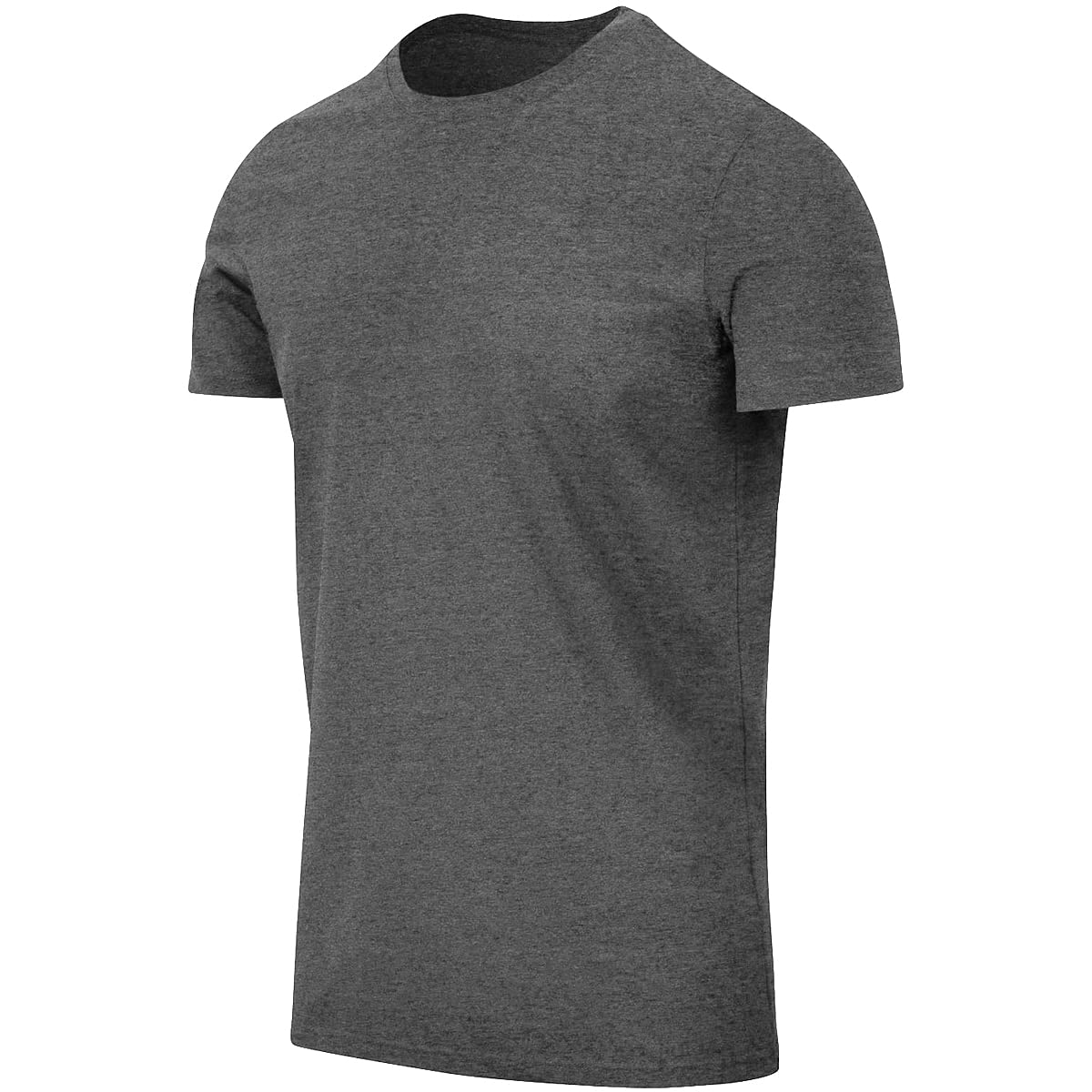 Helikon-Tex Men's T-Shirt Slim Melange Black-Grey Size 3XL