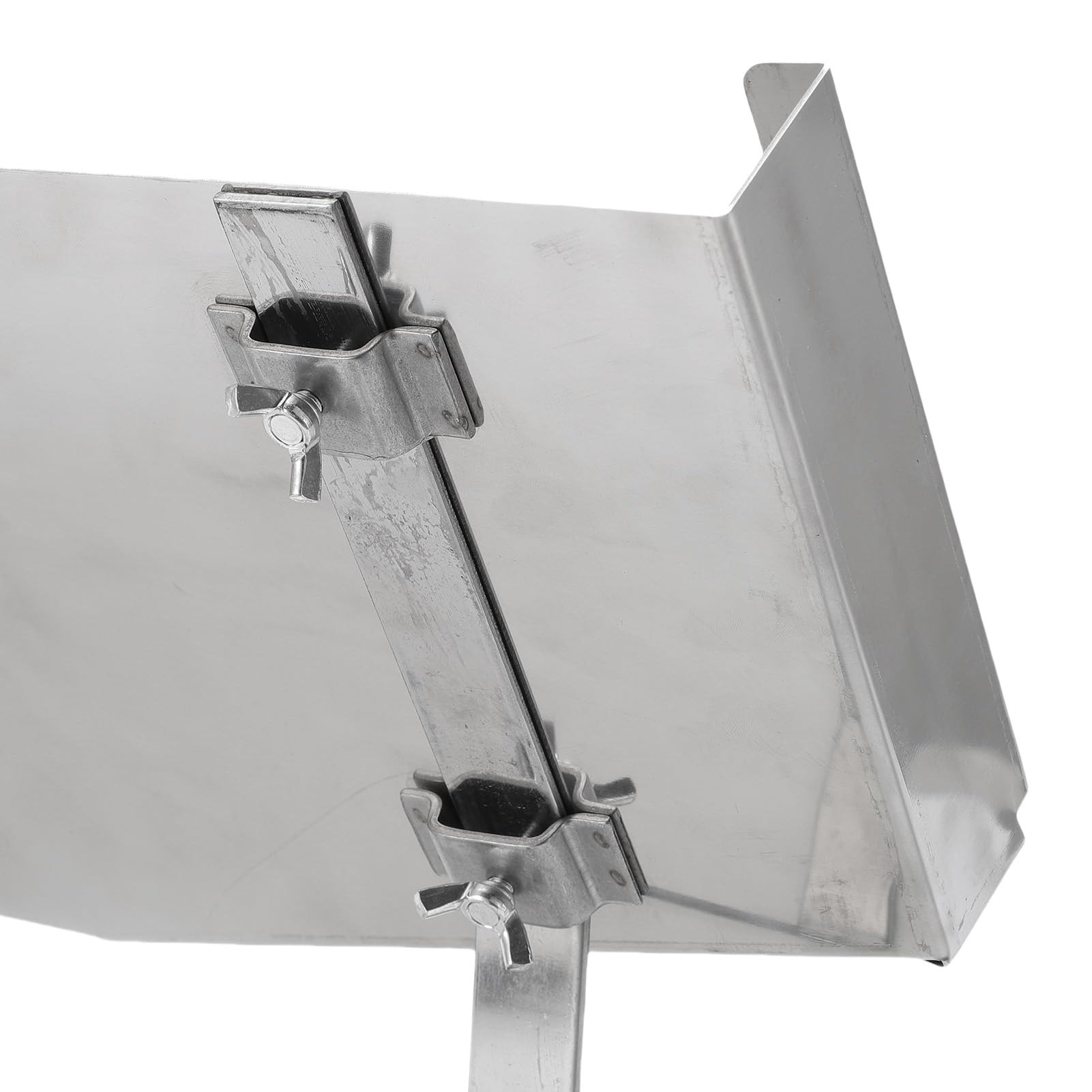 Gugxiom Soporte de Colmena, Stand de Marco de Panal de Acero Inoxidable Soporte de Miel de Miel Ajustable con Base Estable para Restaurantes y Panaderías