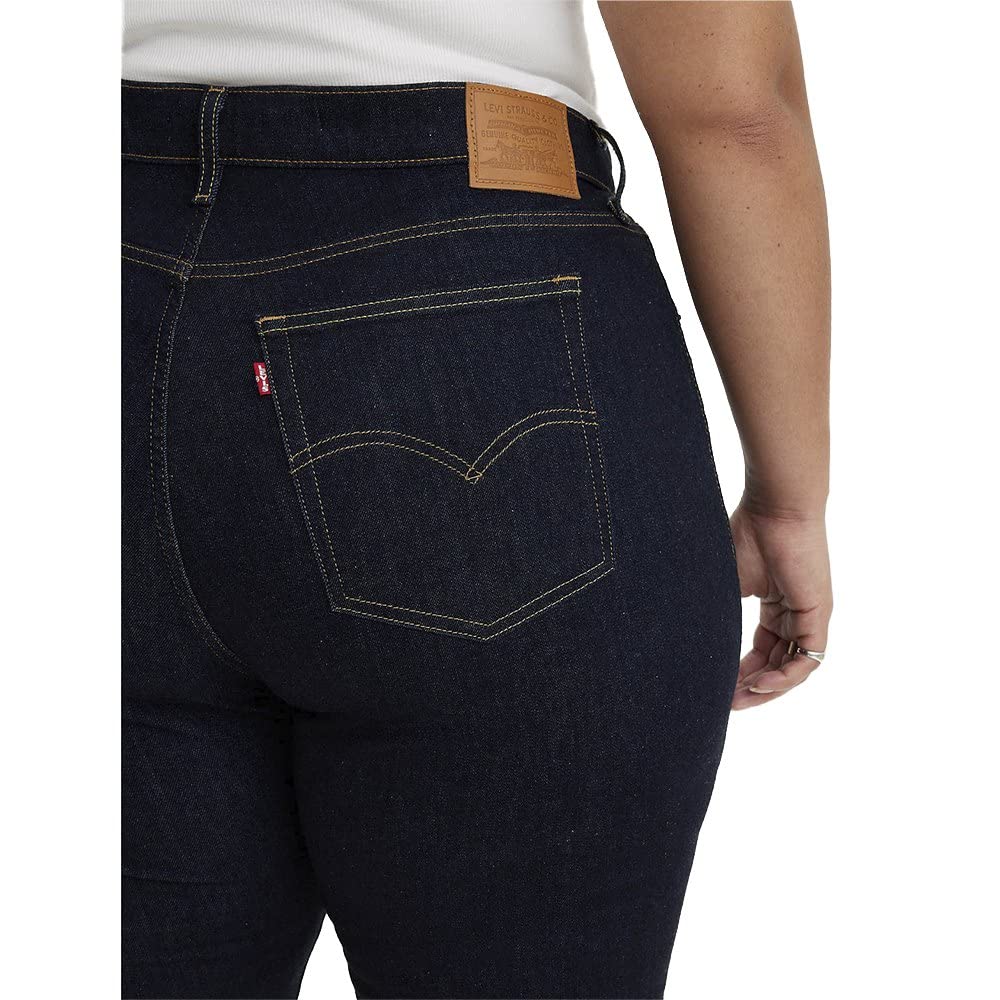 Levi's Plus Size 721 High Rise Skinny Jeans Femme Blue Wave Rinse 14 M