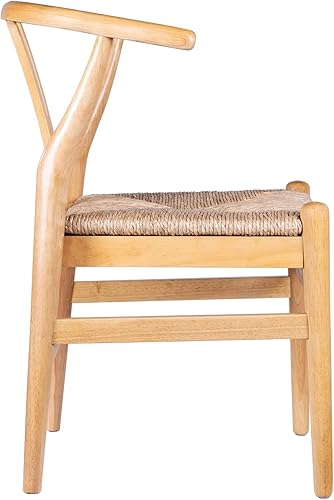 Miniatura 4 de Boraam Sillas de comedor Wishbone - Juego de 2 - Acabado natural