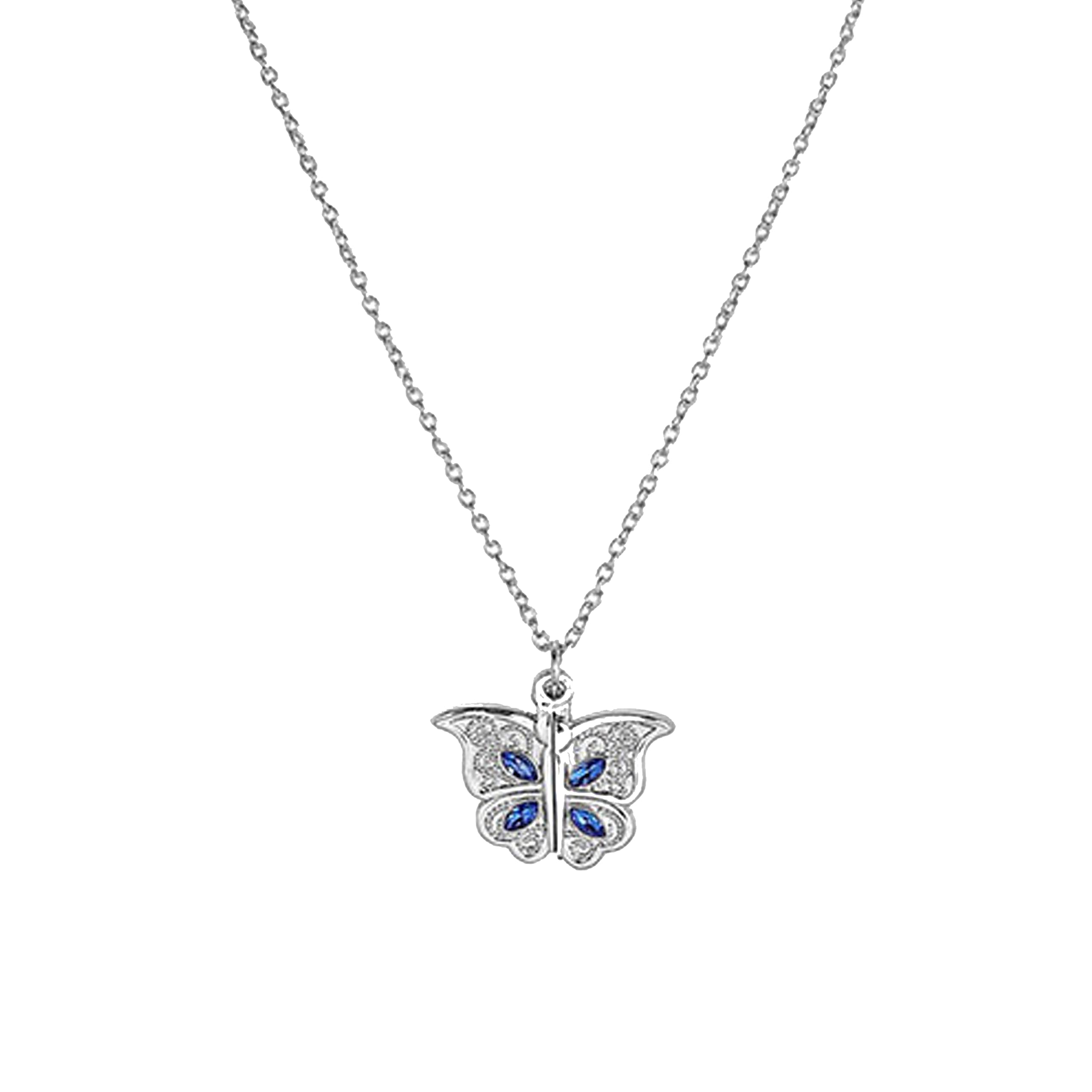 Romantic Butterfly Pendant For Girls Heart Pendant Gold Chain Necklace Pendant For Women Anniversary Gift For Wife Girlfriend Openable Pendant-image-28