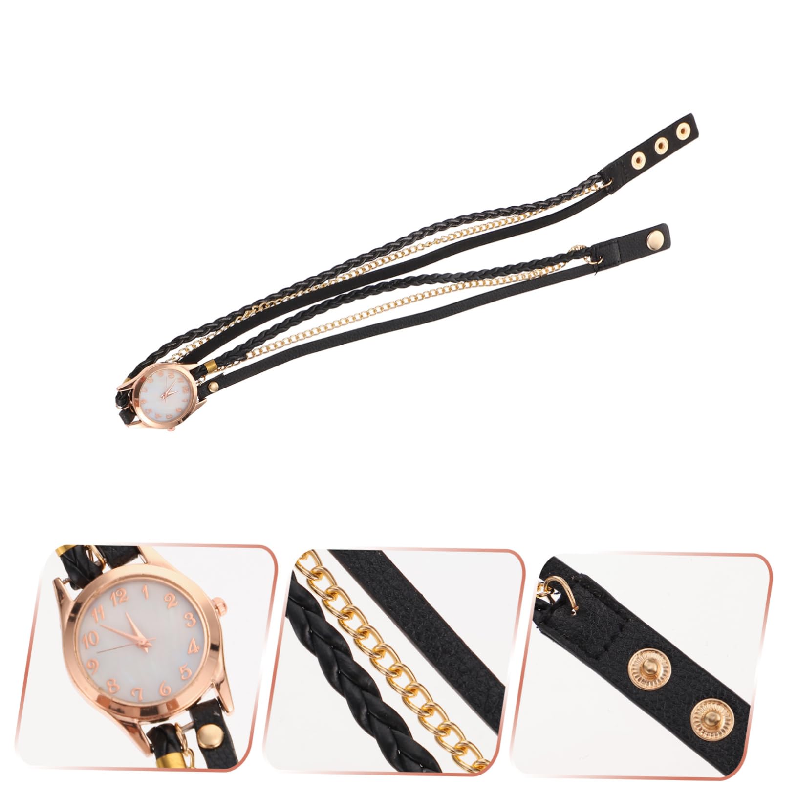 GALPADA 5pezzi Bracciale Pu Per e Speciali Accessorio Femminile Per Ragazze e Ogni Età