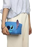 Vista 2 de Bioworld Lilo & Stitch Stitch - Bolsa de cosméticos con orejas 3D