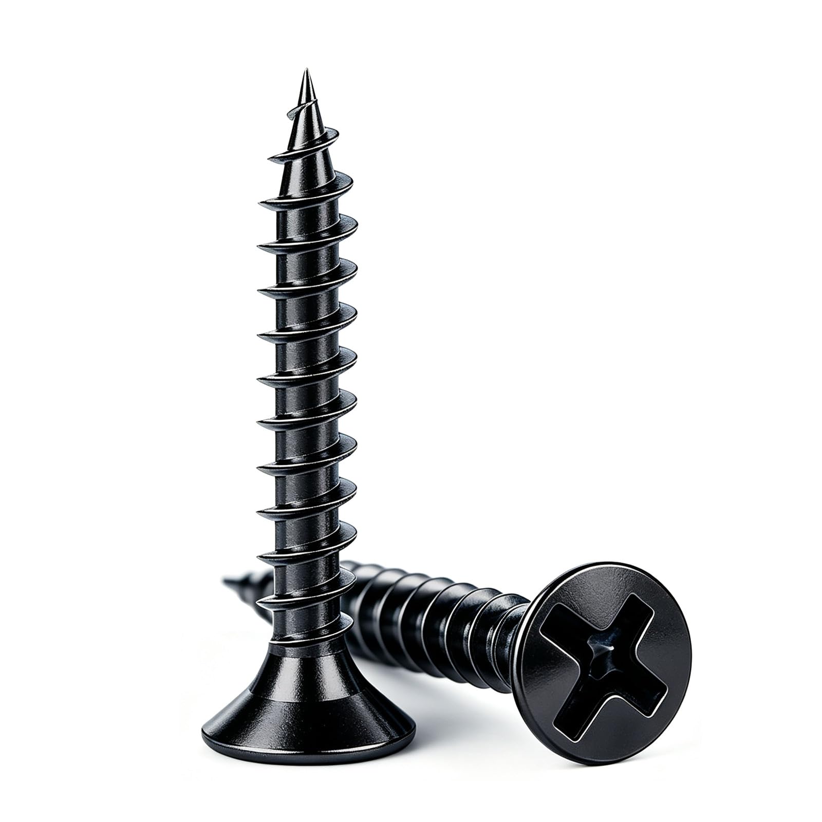 Wensilon 385PCS Wood Screws Assortment Kit, Black Flat Head Screws — Amazon image 18