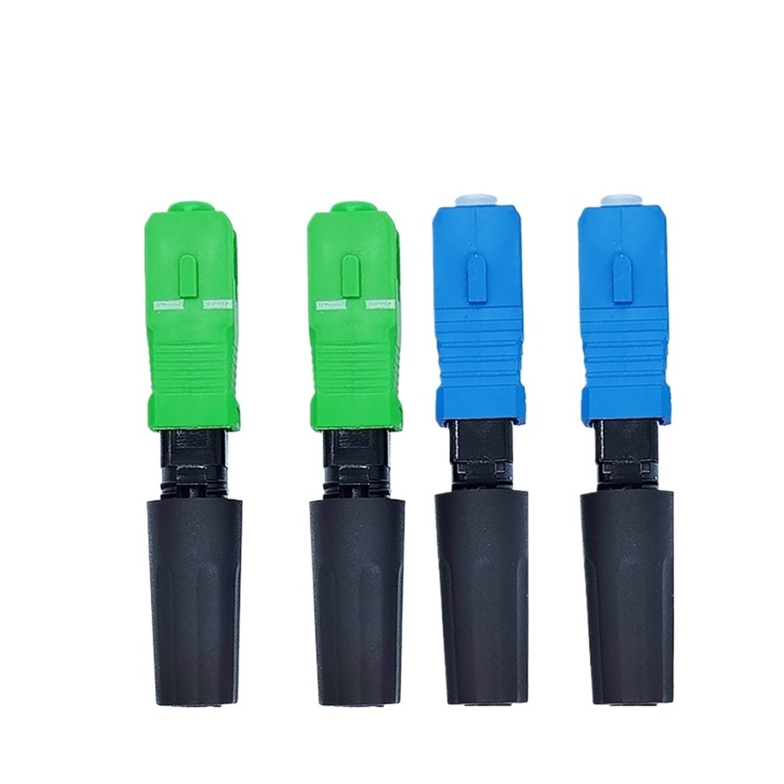 Épisseur de Fibre Optique Adaptateur de Fibre Optique monomode SC APC Rapide FTTH UPC Assemblage Terrain(10pcs SC UPC B)