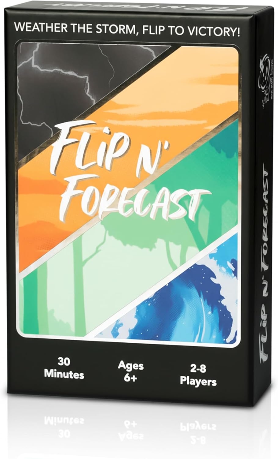 Flip N’ Forecast – The Ultimate Prediction Family Card Game for Kids and Adults – Fun Family Games for Kids and Adults (Age 6+), Game Night, Party & Travel Game for 2-8 Players, 30 Minutes