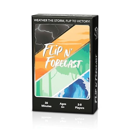 Flip N' Forecast – The Ultimate Prediction Family Card Game