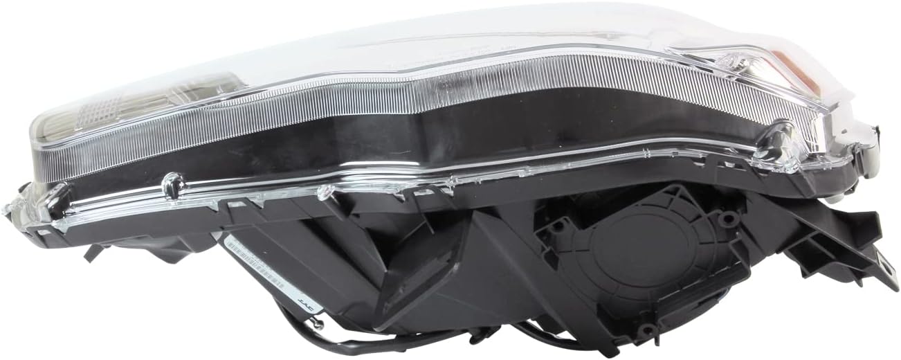 TYC Left Headlight Assembly Compatible with 2009-2015 Mitsubishi Lancer
