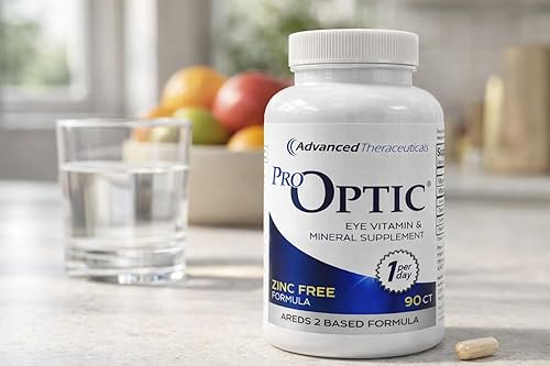 Miniatura 4 de PRO-Optic tradicional (sin zinc) Fórmula AREDS 2 – Una cápsula por día, 90 cápsulas, suministro para 3 meses