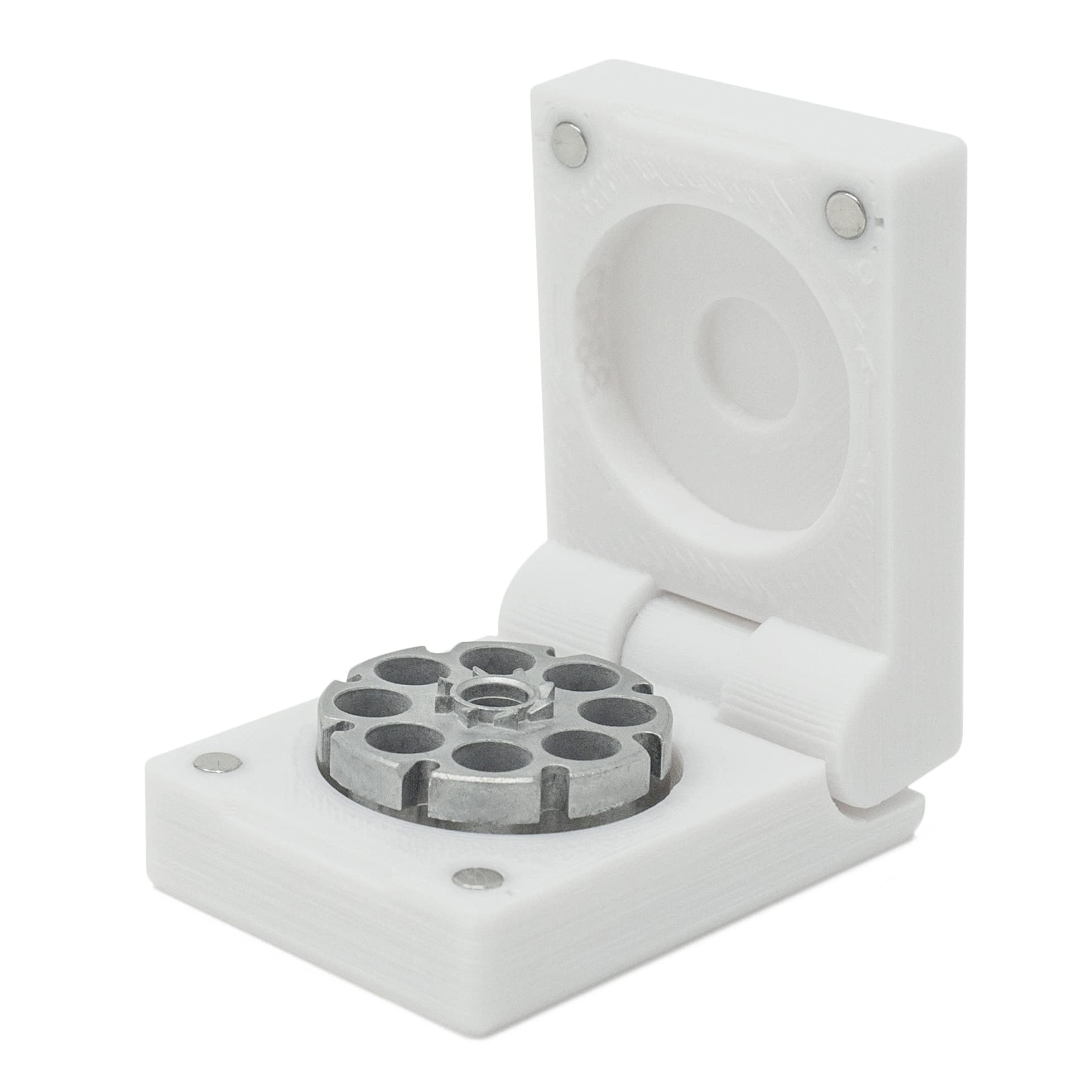 Slim Magazine Case Compatible with: Umarex Walther 8 Shot .177 Magazines CP88 CP99 Beretta – Plastic Flip Lid Magnetic Box Air Rifle Storage