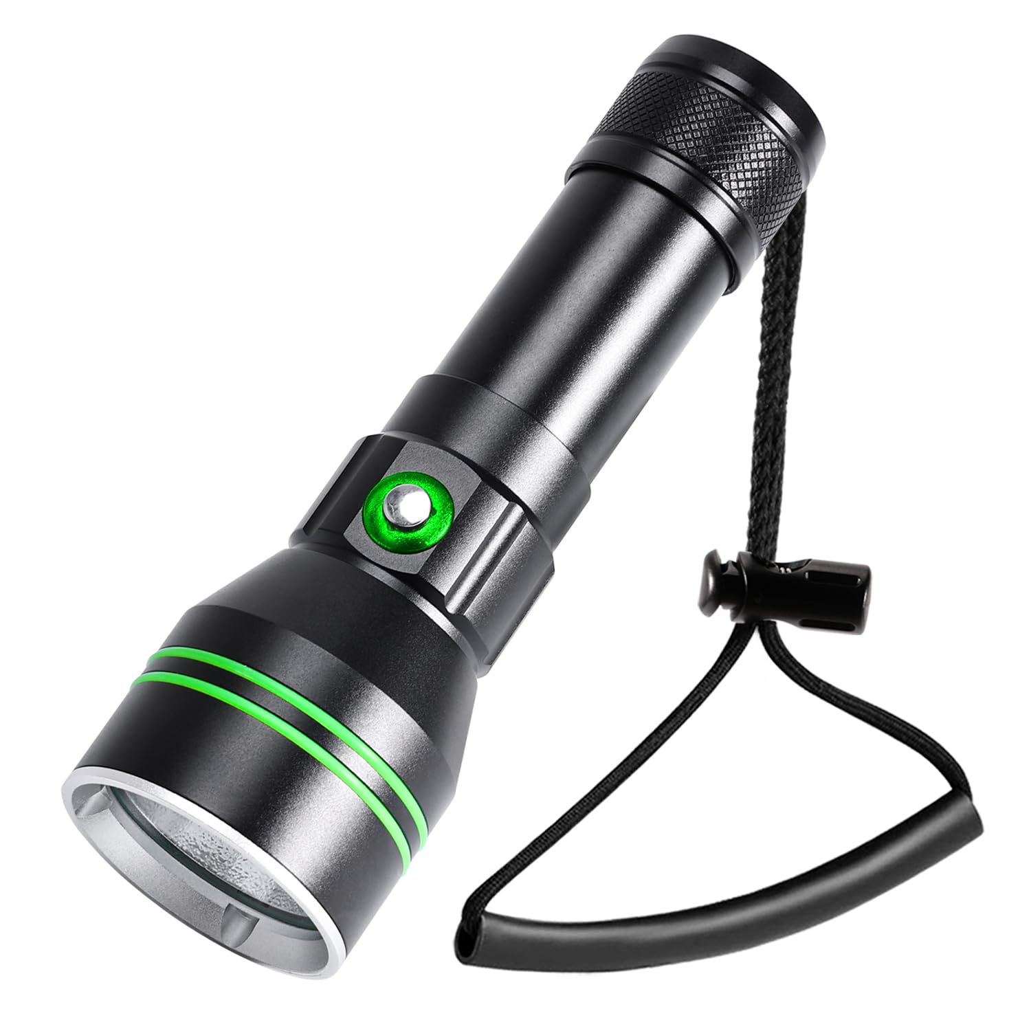 APLOS AP50 Dive Torch, 5000 Lumens Scuba Diving Flashlight, IPX8 Waterproof Underwater Torch with Rechargeable Battery and Charger