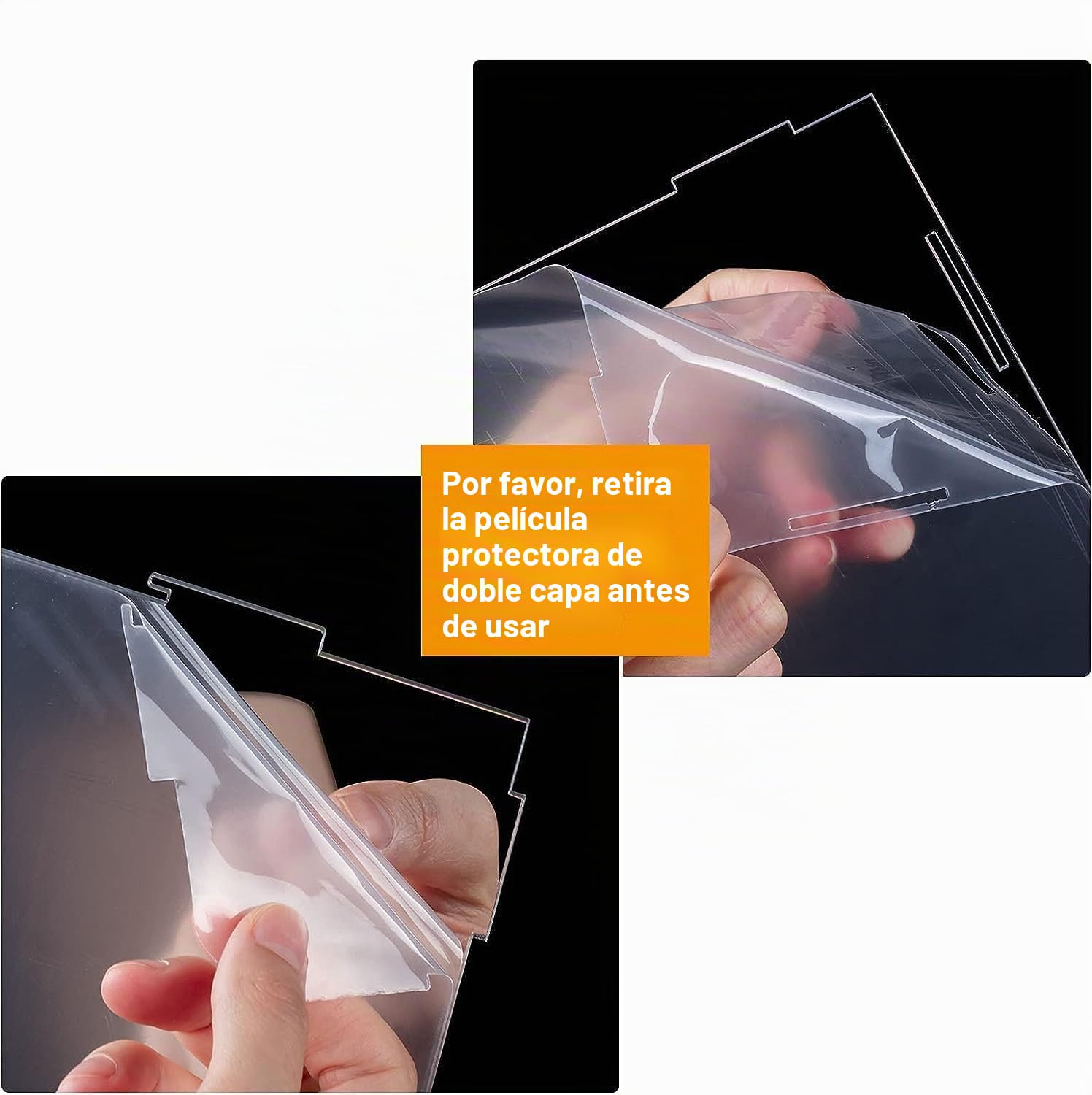 TOP-VIGOR Vitrina Transparente De Acrílico – 30 x 15 x 10cm Caja De Protección Antipolvo para Montar – Cubo Expositor para Figuras Juguetes Objetos De Colección Almacenamiento En Casa