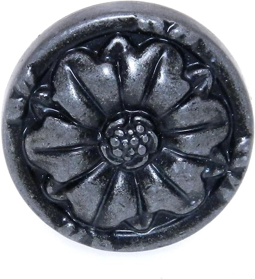 for Amerock Natural Elegance Wrought Iron 1 1/4" Round Cabinet Knob